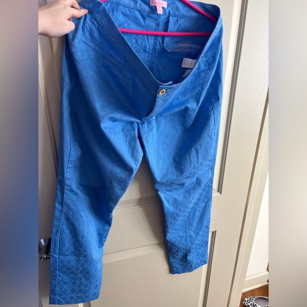 Lilly Pulitzer blue pants 16